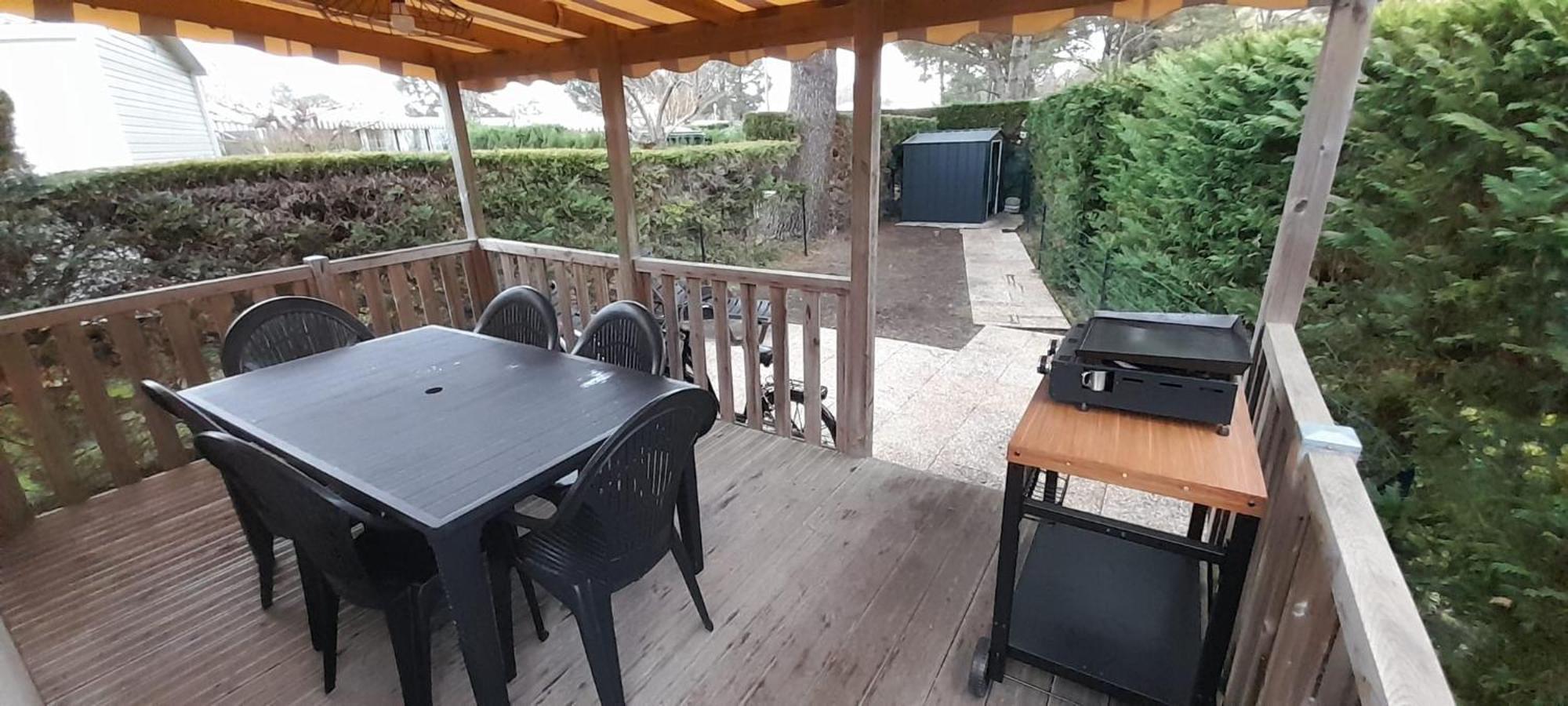 Mobil'Home - Camping **** Les Charmettes 레 마트 외부 사진